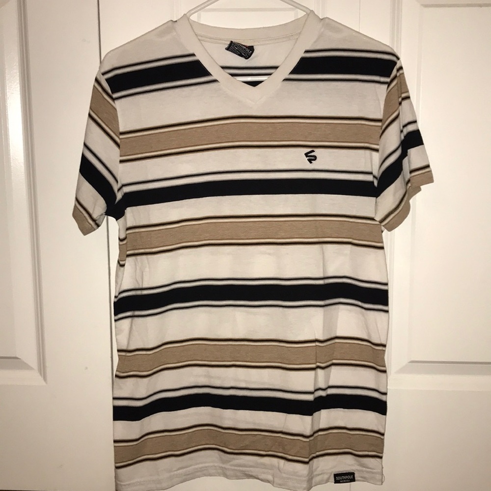 South Pole Striped T-Shirt